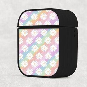 Rainbow Daisy Airpod Case